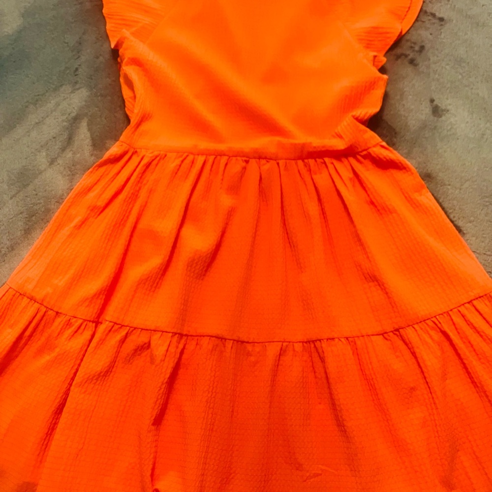 ANTONIO MELANI Bold Orange dress $30 new